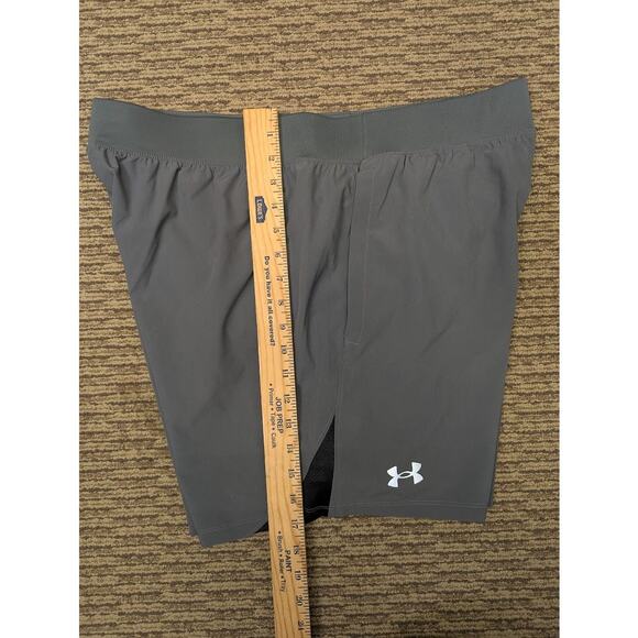 Under Armour Speedpocket 7” Running Shorts Men’s XL Gray NEW NWT Performance - Picture 5 of 11